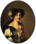 Jacob Ferdinand Voet Portrait of Hortense Mancini, duchesse de Mazarin oil